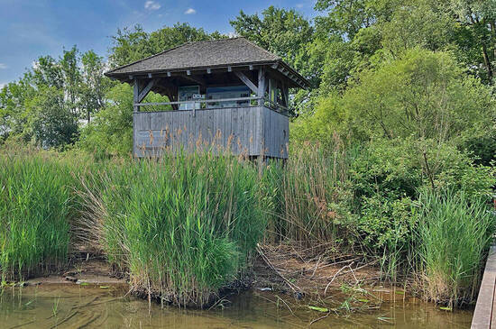 Naturbeobachtungsturm Lachsgang  Foto: Claus Linke